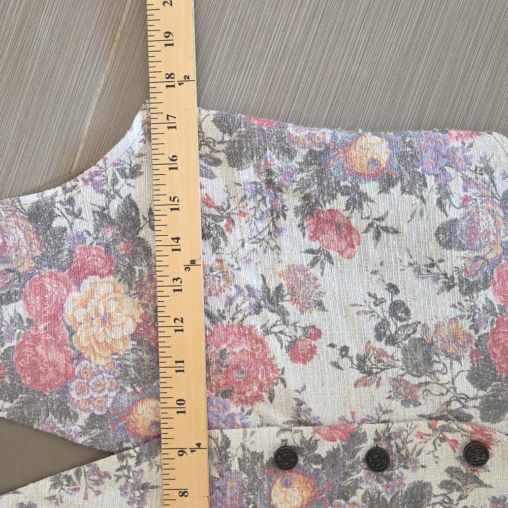 Vintage Floral Women's Vest By Ardmore - Picture 5 of 13